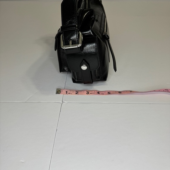 The Kooples Amelia Bag Designed by Amelia Gray Black Patent Leather Md in Italy - Picture 14 of 16